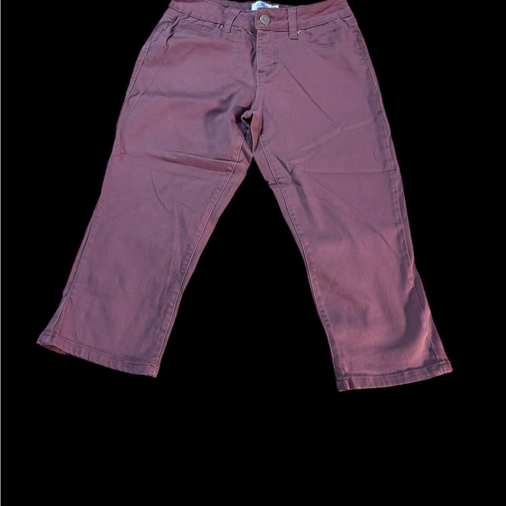 Royalty For Me Women's Cropped Purple Jeans